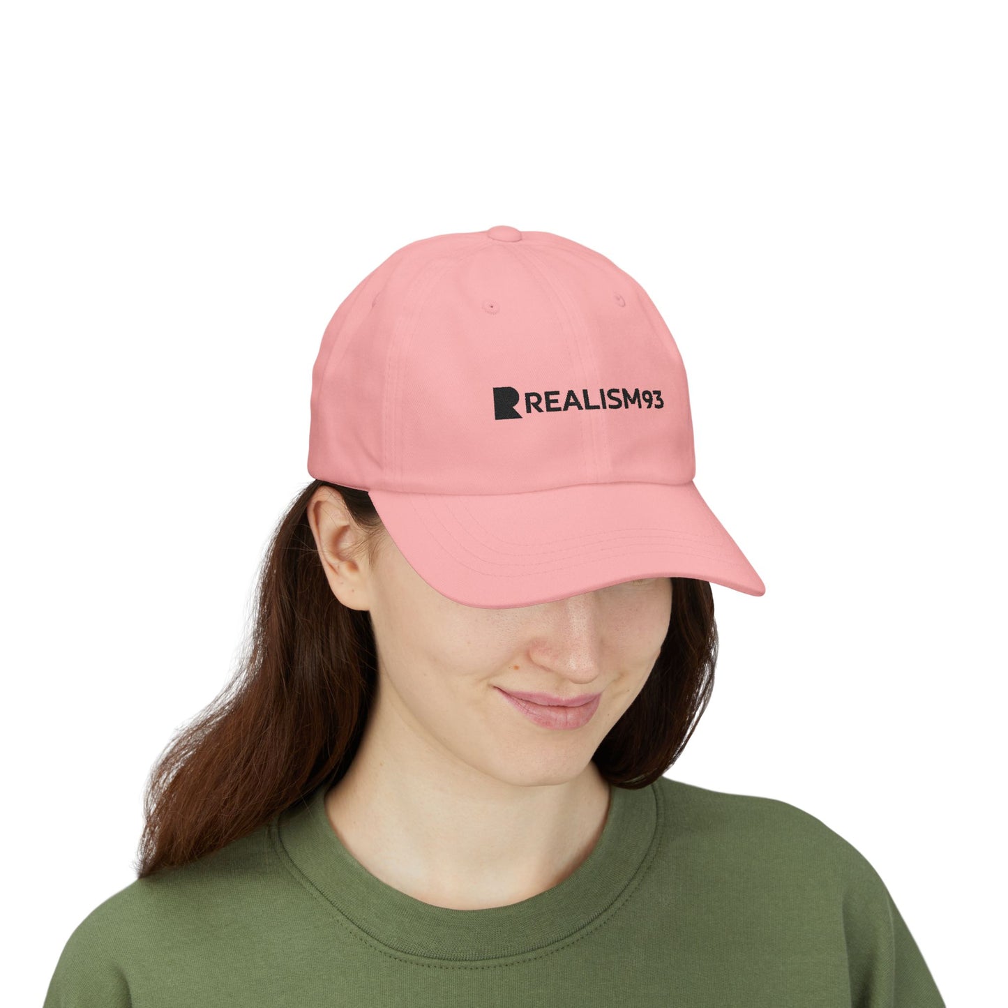 Realism93 Cap – Minimal Logo Embroidered Baseball Hat