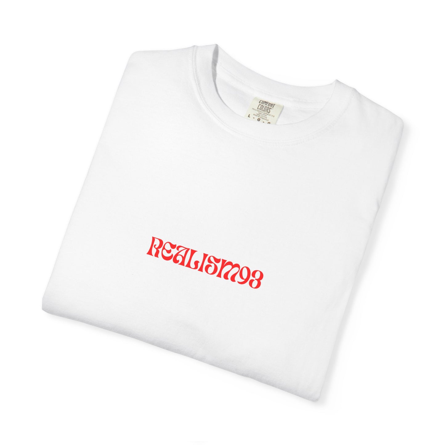 REALISM93 Funk Graphic T-Shirt — Small Center Chest Logo