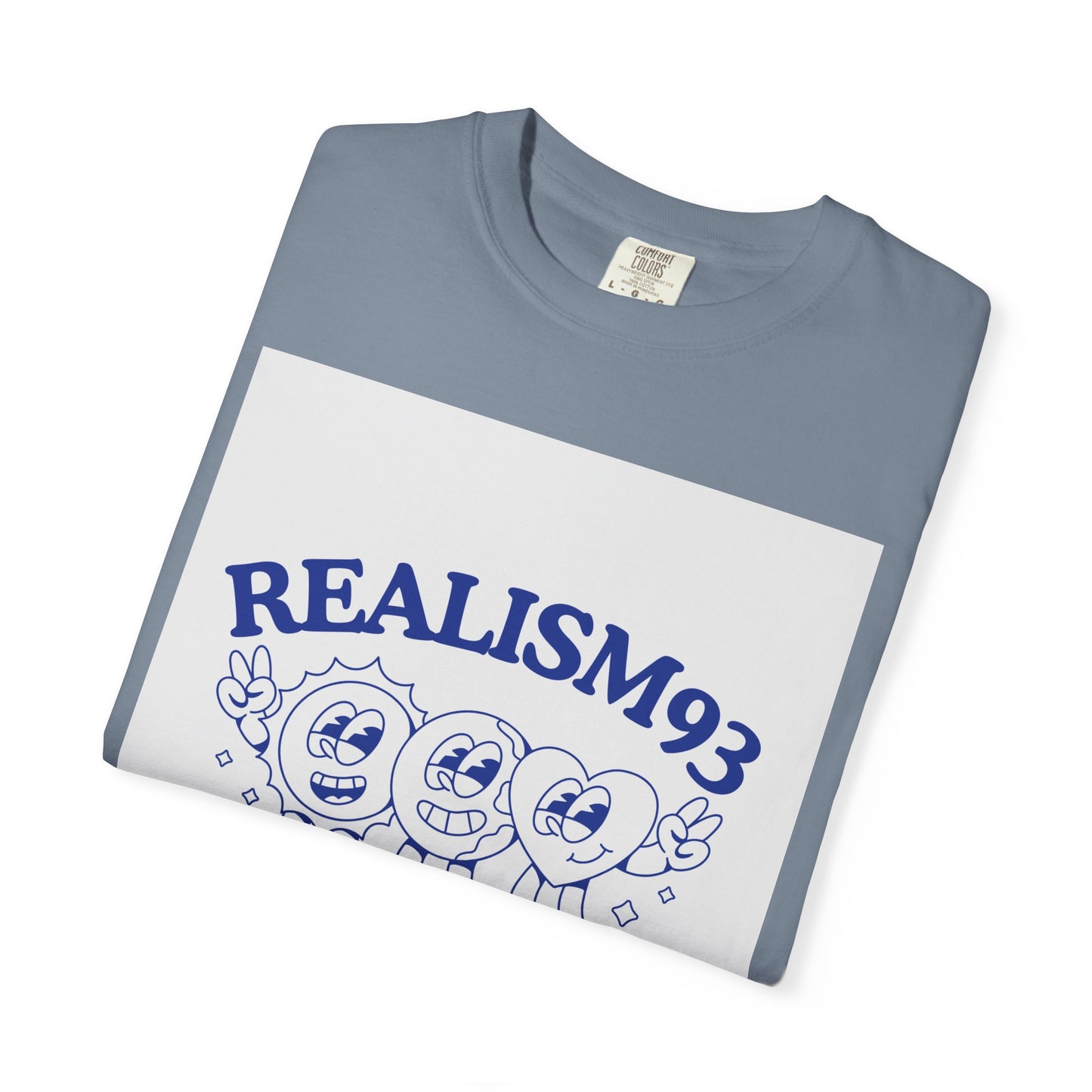 Realism93 Worldwide Graphic T-Shirt — Retro Cartoon Music Tee