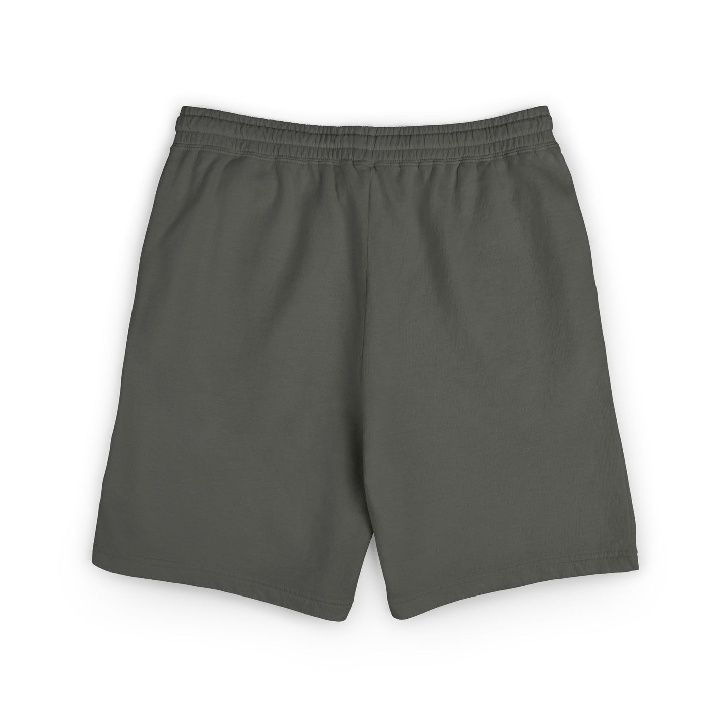 Realism93 Gothic Logo Fleece Sweat Shorts — Casual Lightweight Lounge Shorts