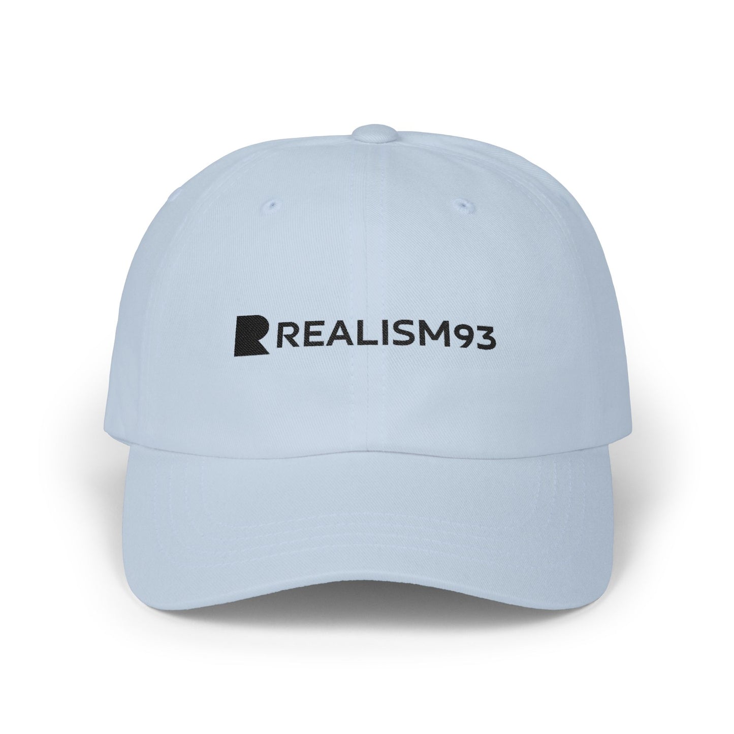 Realism93 Cap – Minimal Logo Embroidered Baseball Hat