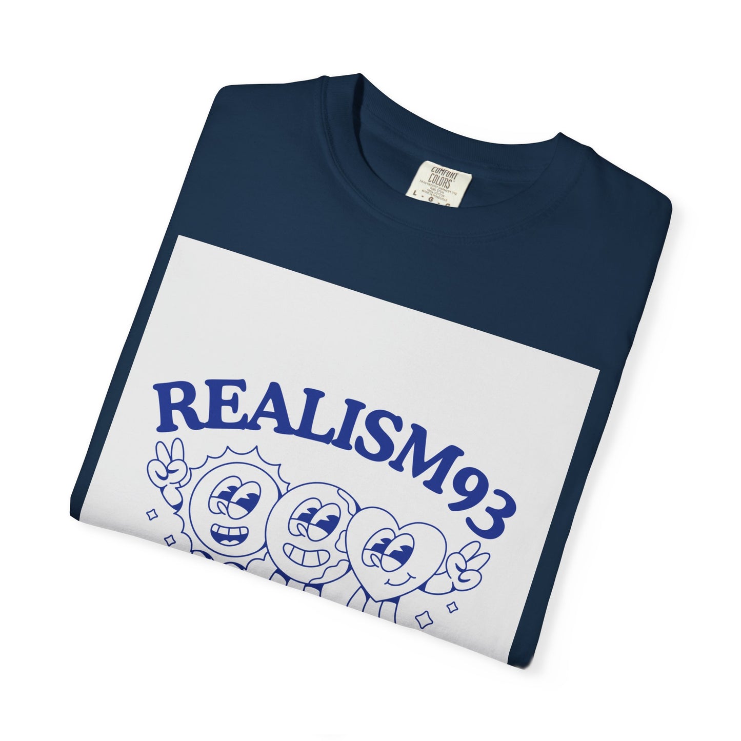 Realism93 Worldwide Graphic T-Shirt — Retro Cartoon Music Tee