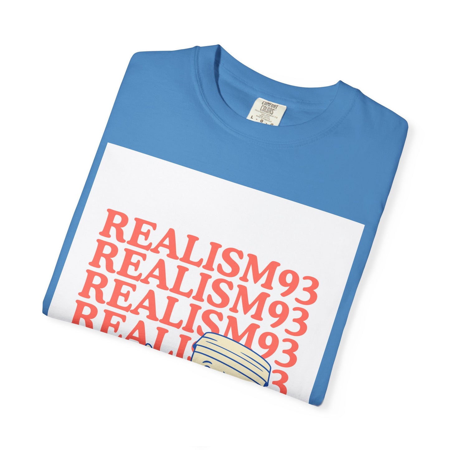 Realism93 Retro Cartoon Tee — Graphic T-Shirt with Vintage Mascot