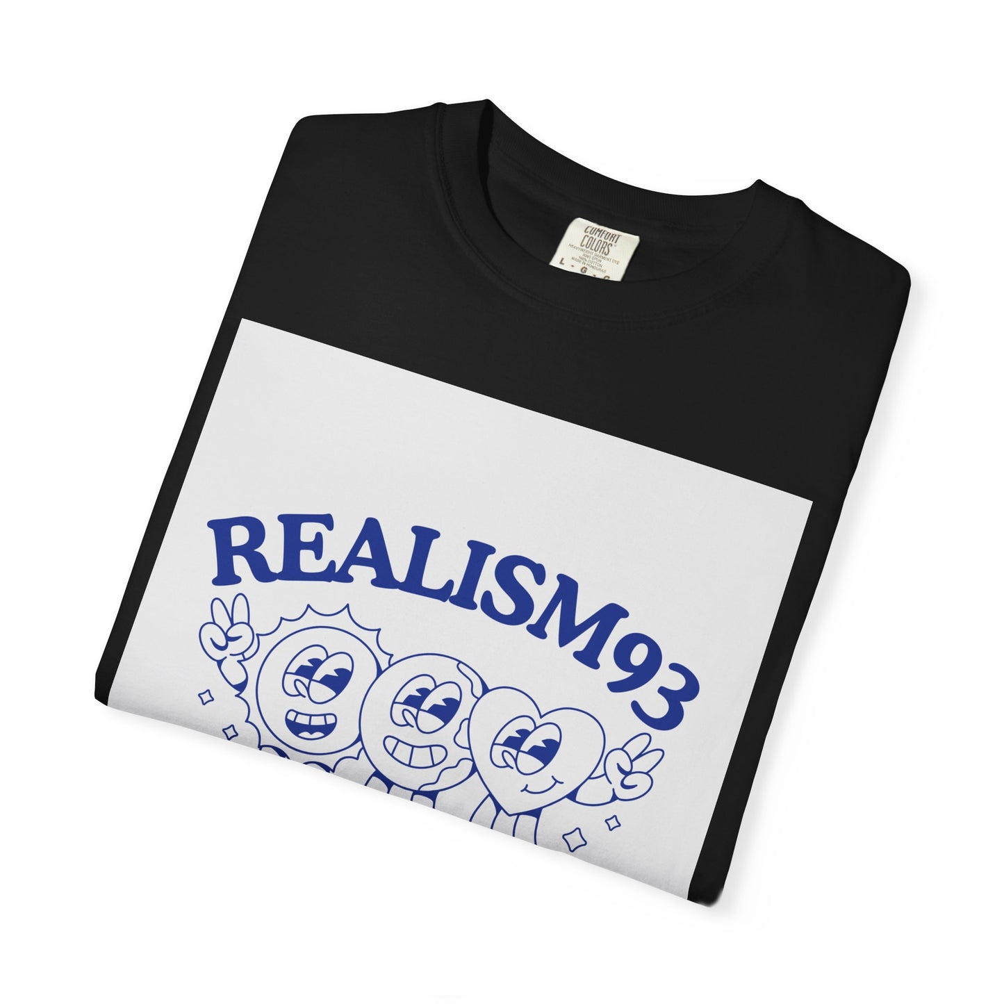 Realism93 Worldwide Graphic T-Shirt — Retro Cartoon Music Tee