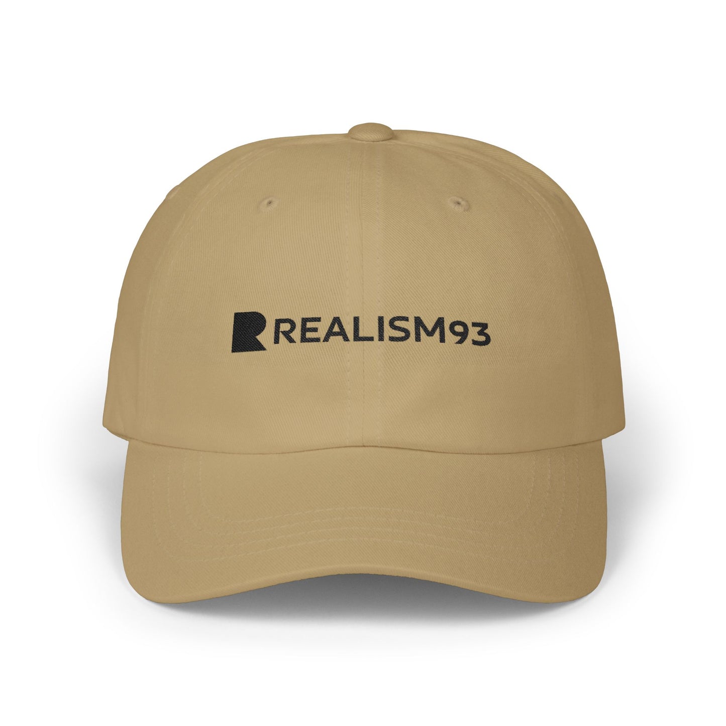 Realism93 Cap – Minimal Logo Embroidered Baseball Hat