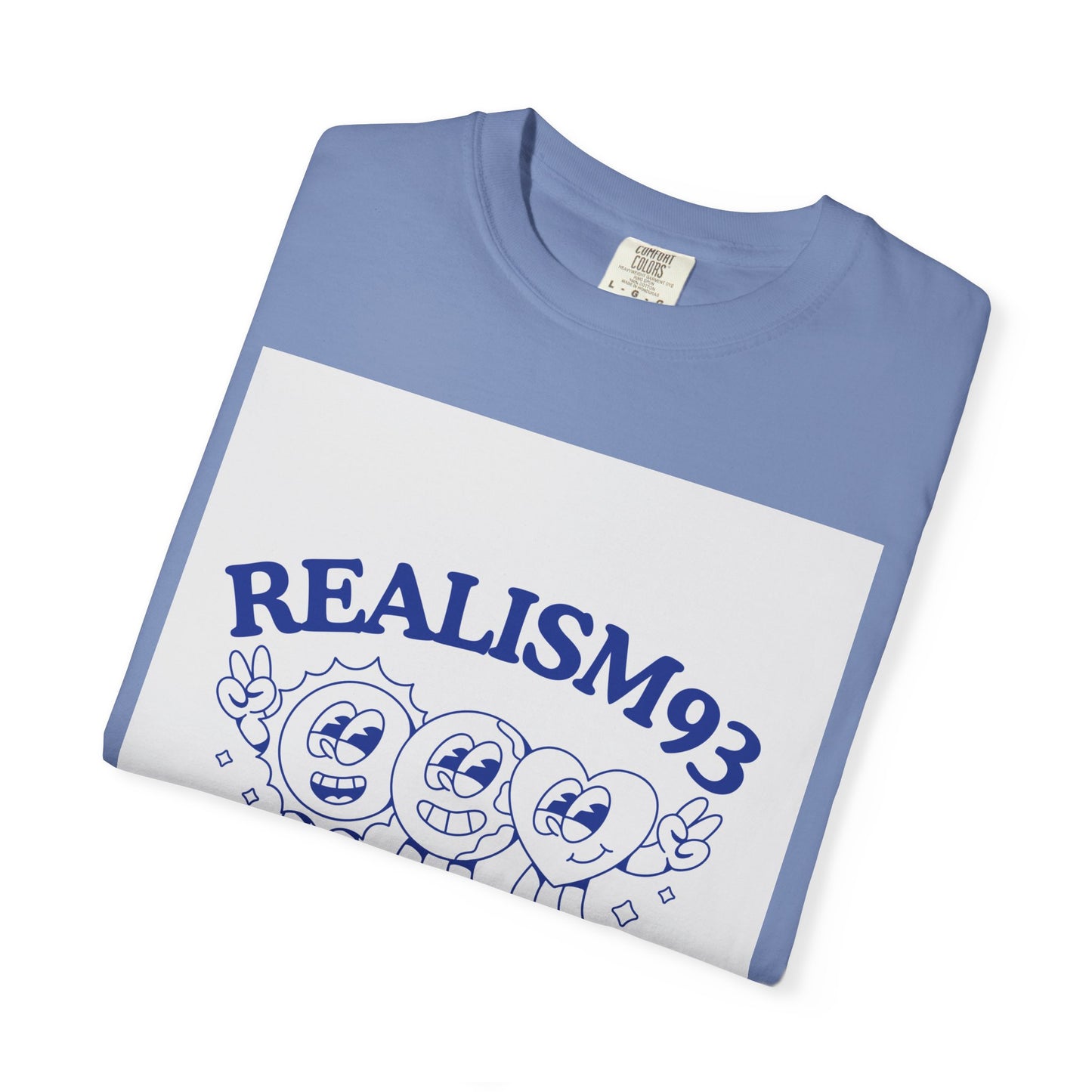 Realism93 Worldwide Graphic T-Shirt — Retro Cartoon Music Tee