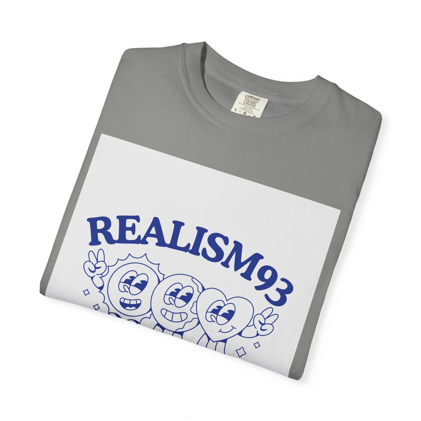 Realism93 Worldwide Graphic T-Shirt — Retro Cartoon Music Tee
