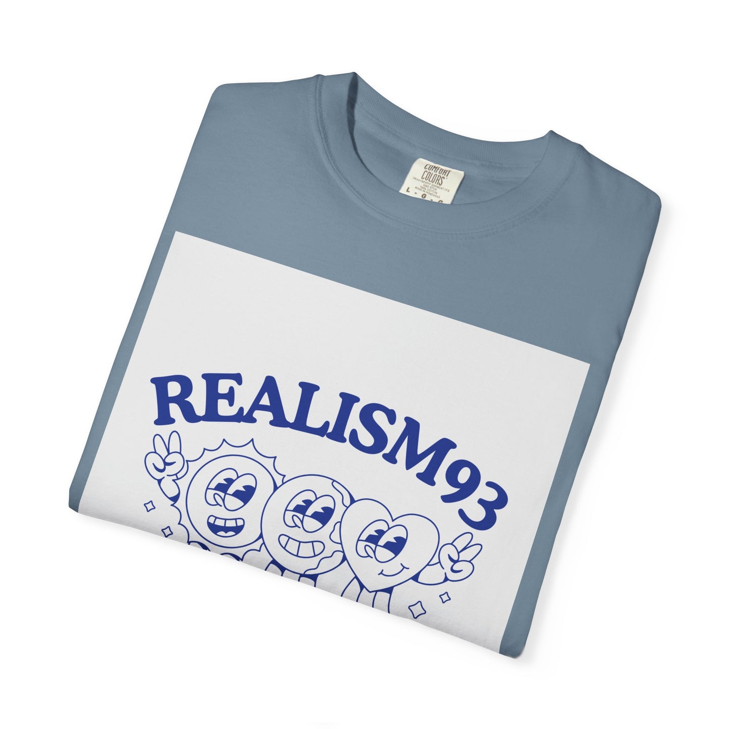 Realism93 Worldwide Graphic T-Shirt — Retro Cartoon Music Tee
