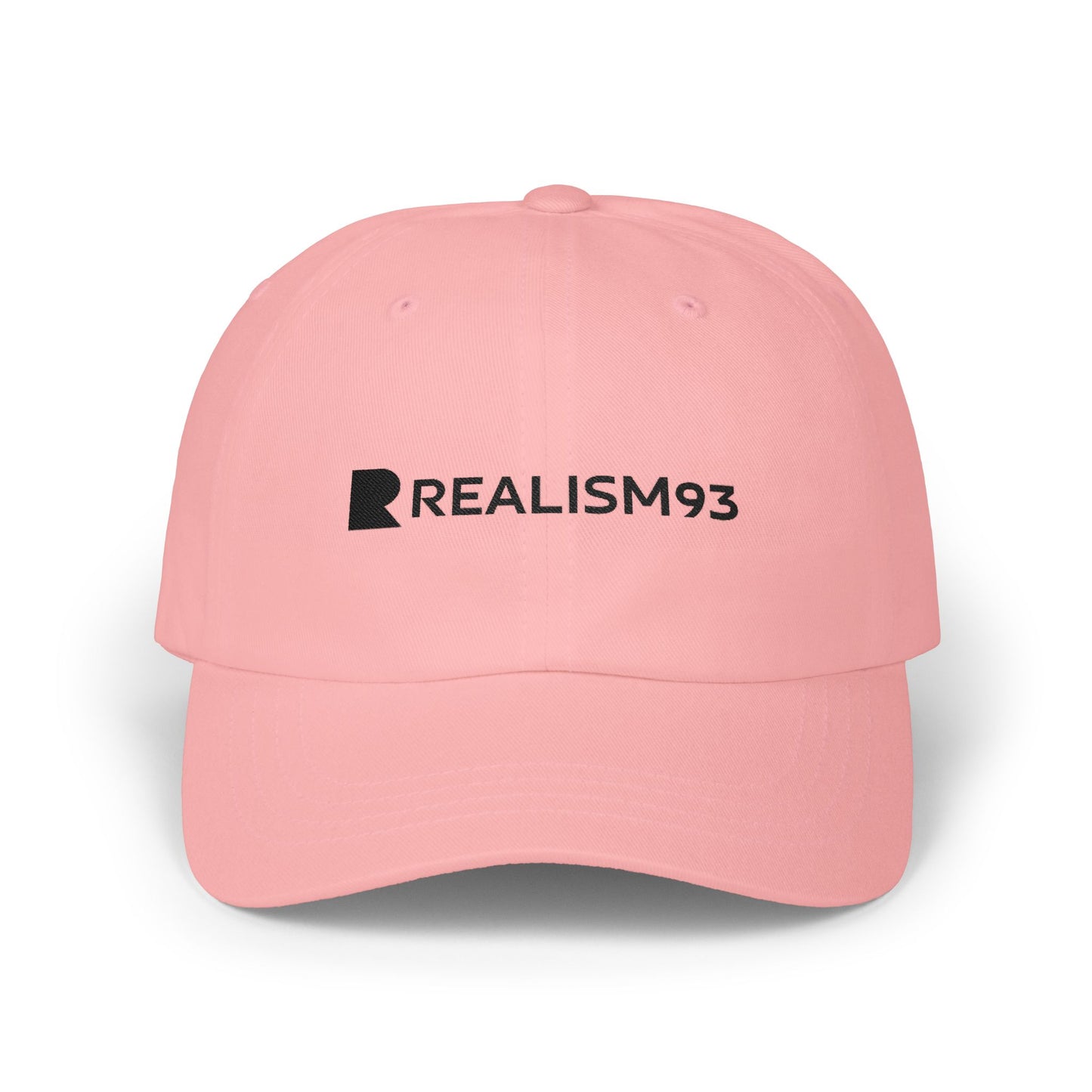 Realism93 Cap – Minimal Logo Embroidered Baseball Hat