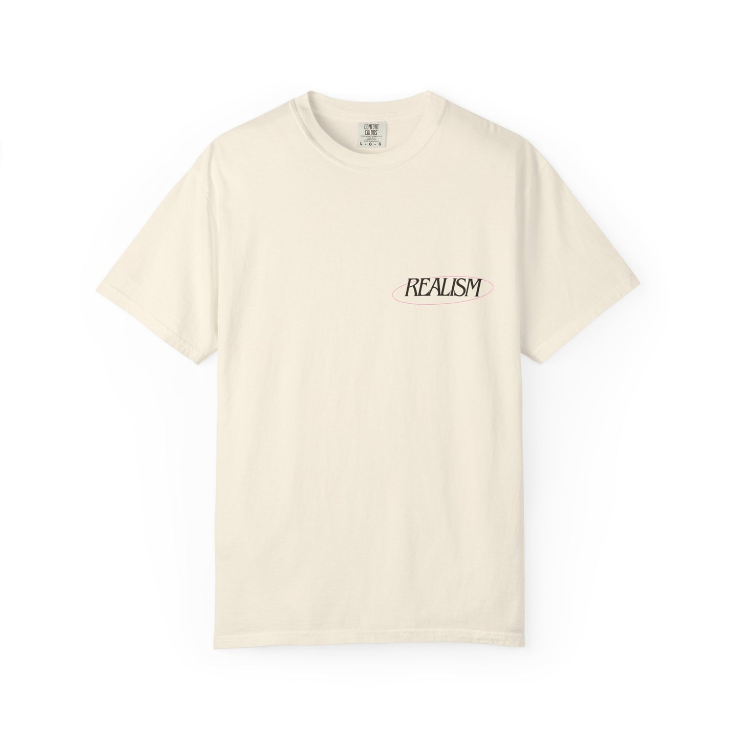 High On Realism Back Print Graphic T-Shirt — Retro Heart Skateboard Design