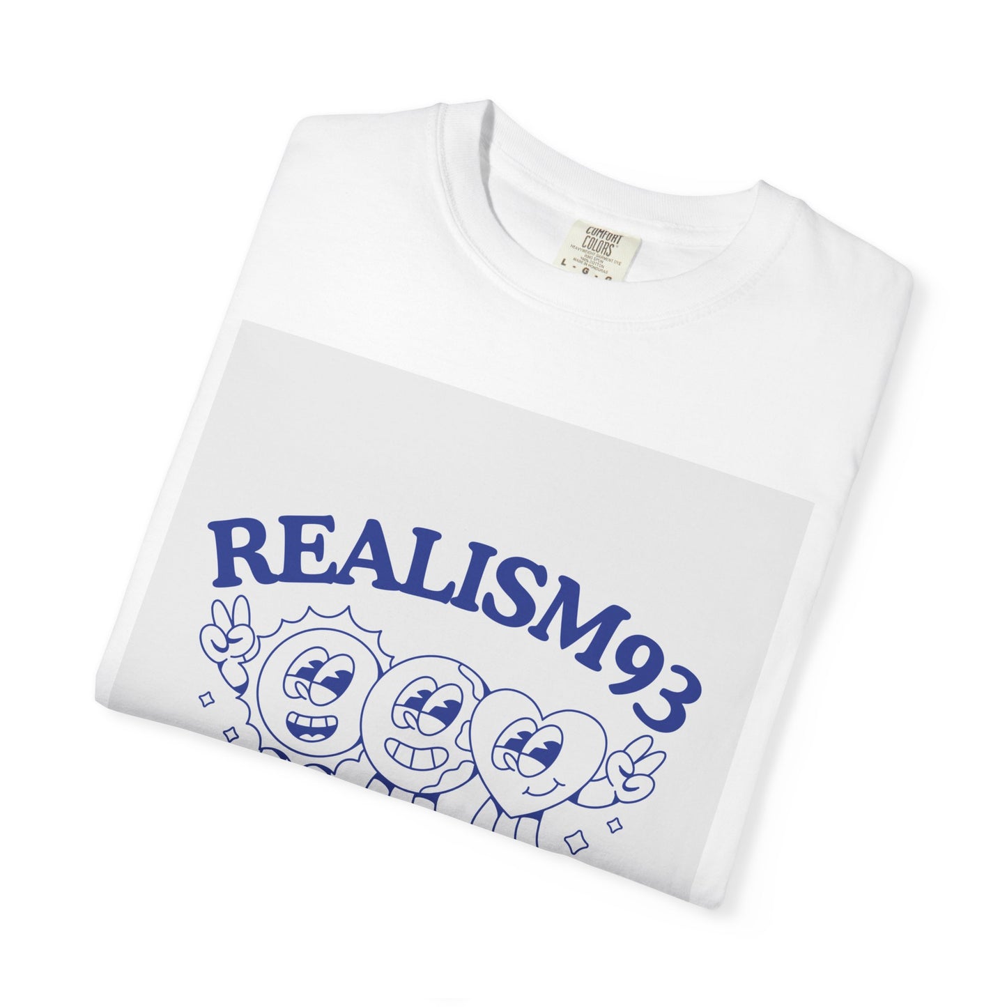 Realism93 Worldwide Graphic T-Shirt — Retro Cartoon Music Tee